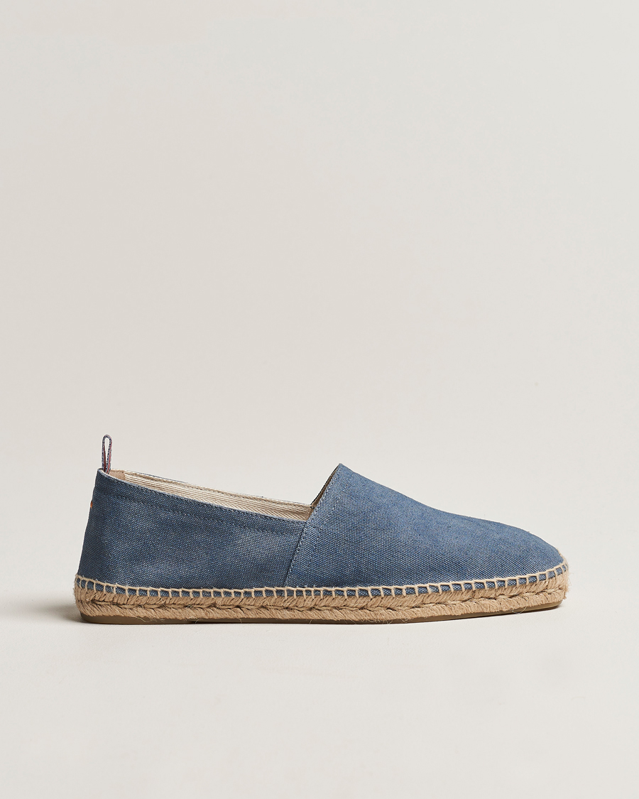 Herren | Castañer Pablo Washed Canvas Espadrilles Citadel | Castañer | Pablo Washed Canvas Espadrilles Citadel