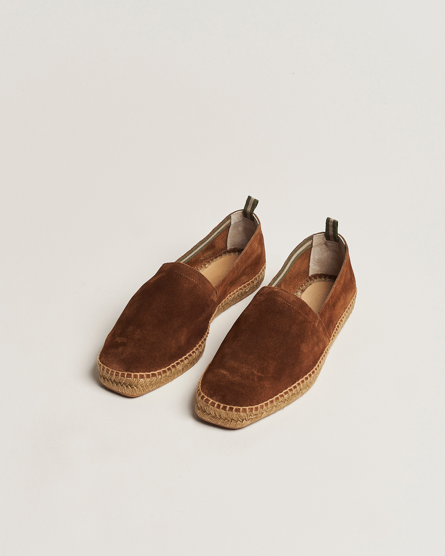 Herren | Wildlederschuhe | Castañer | Pablo Casual Suede Espadrilles Cuero