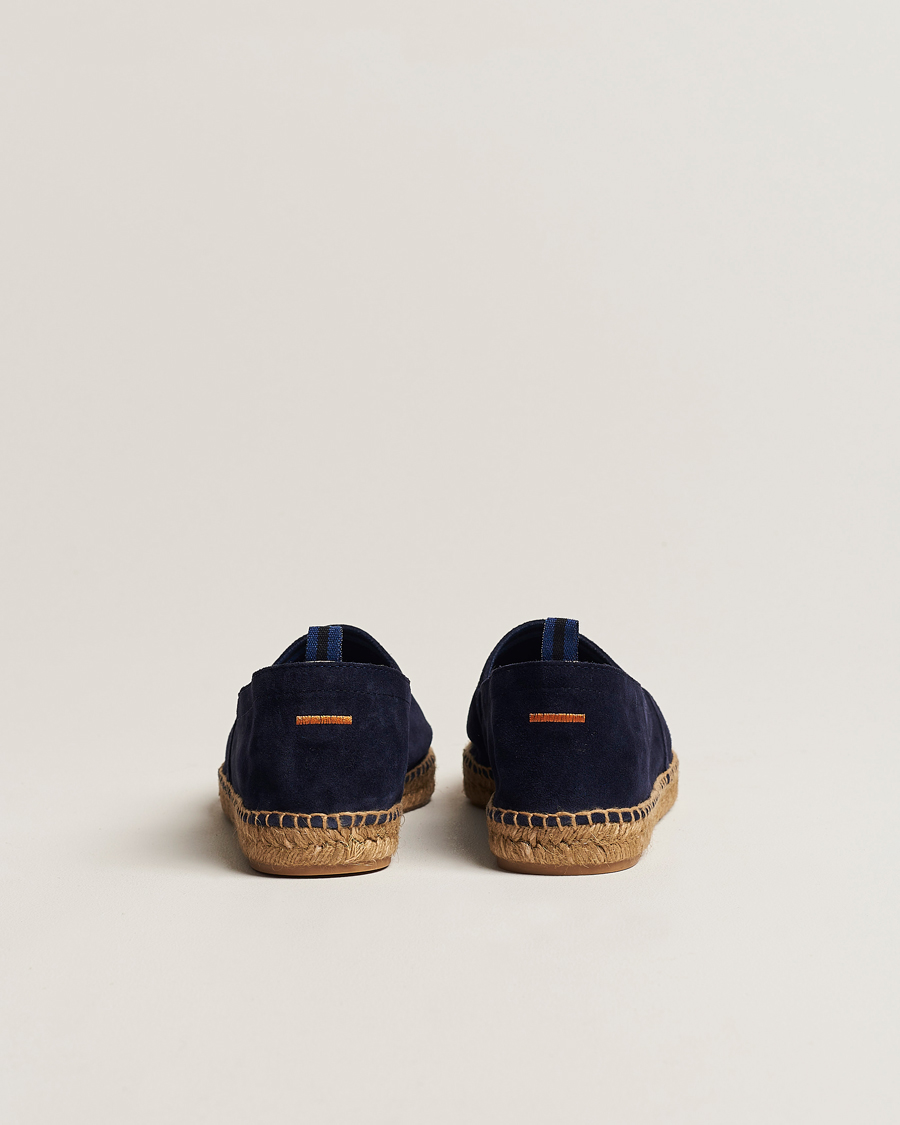Herren | Espadrillo | Castañer | Pablo Casual Suede Espadrilles Azul Oscuro