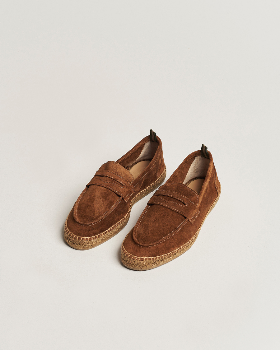 Herren | Espadrillo | Castañer | Nacho Casual Suede Loafers Cuero