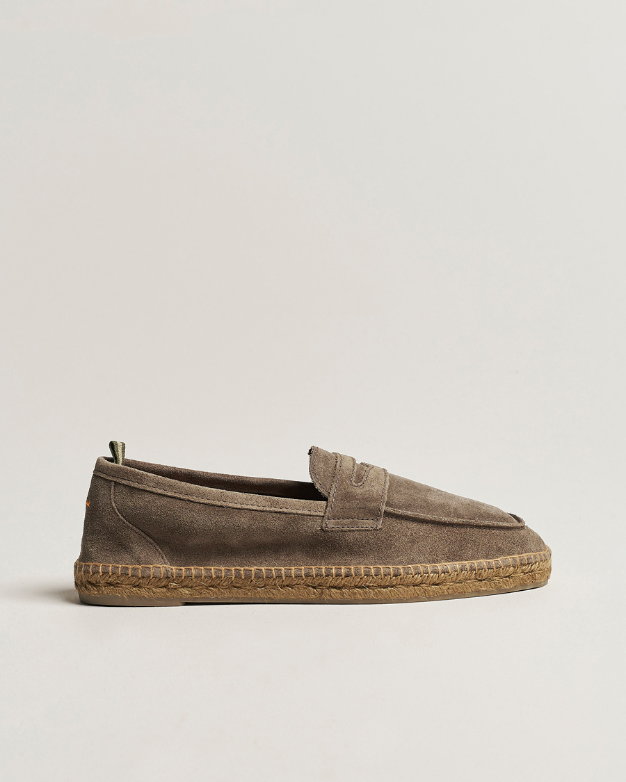 Herren | Espadrillo | Castañer | Nacho Casual Suede Loafers Topo