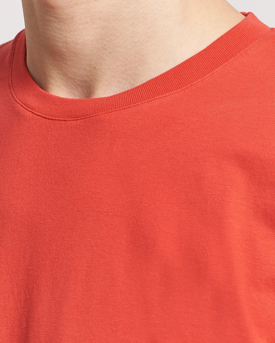 Herren | T-Shirts | Colorful Standard | Classic Organic T-Shirt Red Tangerine