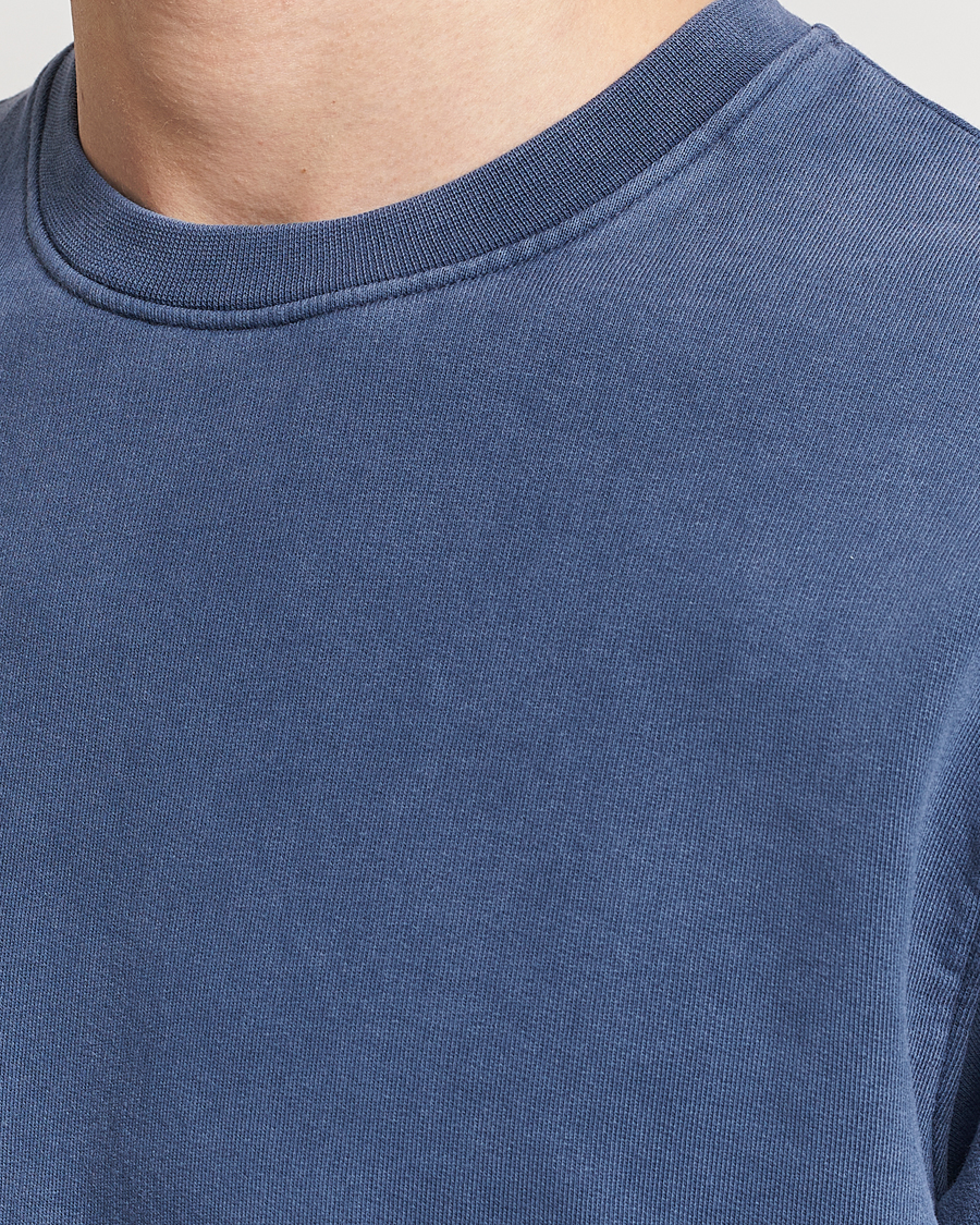 Herren | Pullover | Colorful Standard | Classic Organic Crew Neck Sweat Neptune Blue