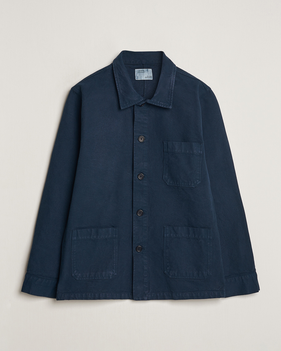 Herren | Hemden | Colorful Standard | Organic Workwear Jacket Navy Blue