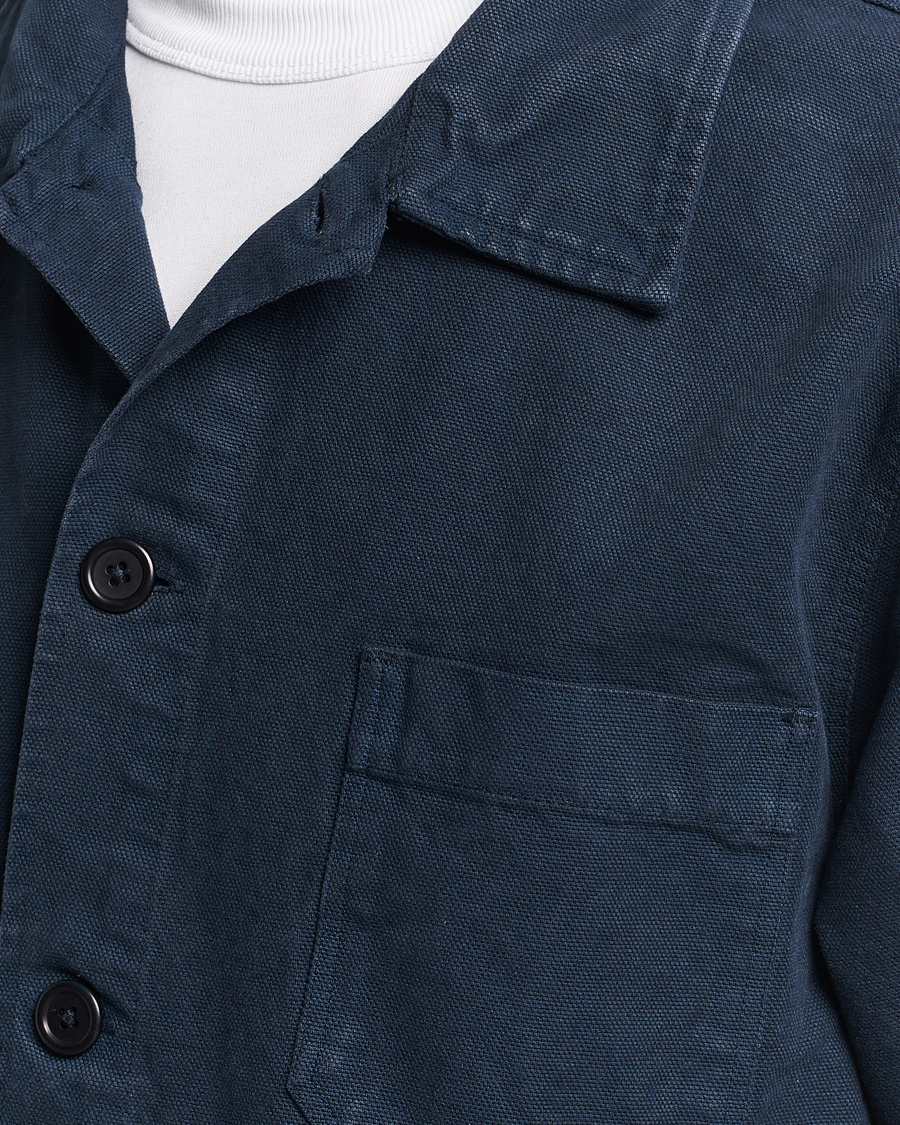 Herren | Hemden | Colorful Standard | Organic Workwear Jacket Navy Blue