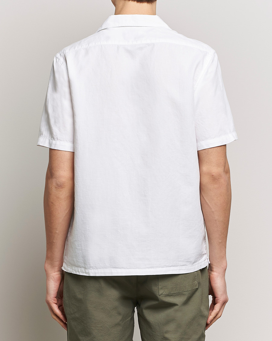 Herren | Hemden | Colorful Standard | Cotton/Linen Short Sleeve Shirt Optical White