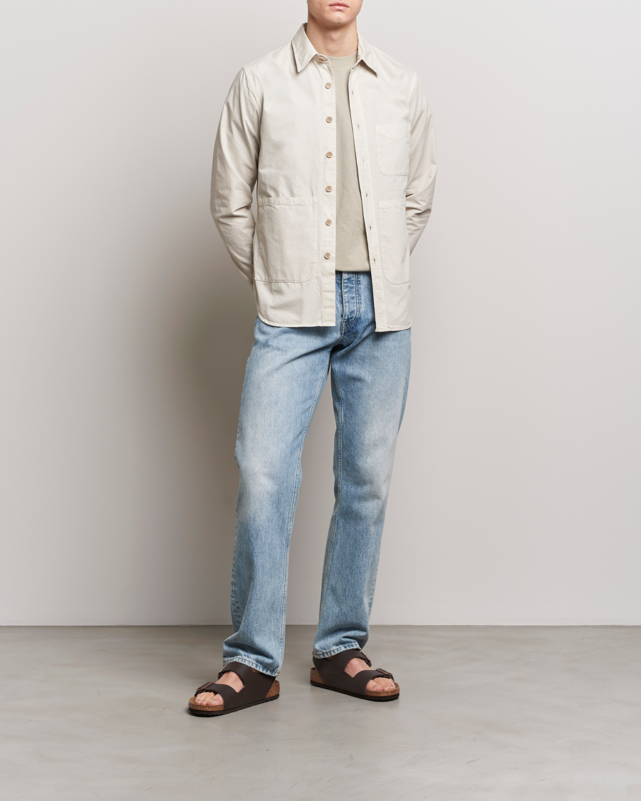 Herren | Jacken | Aspesi | Utility Shirt Jacket Light Beige