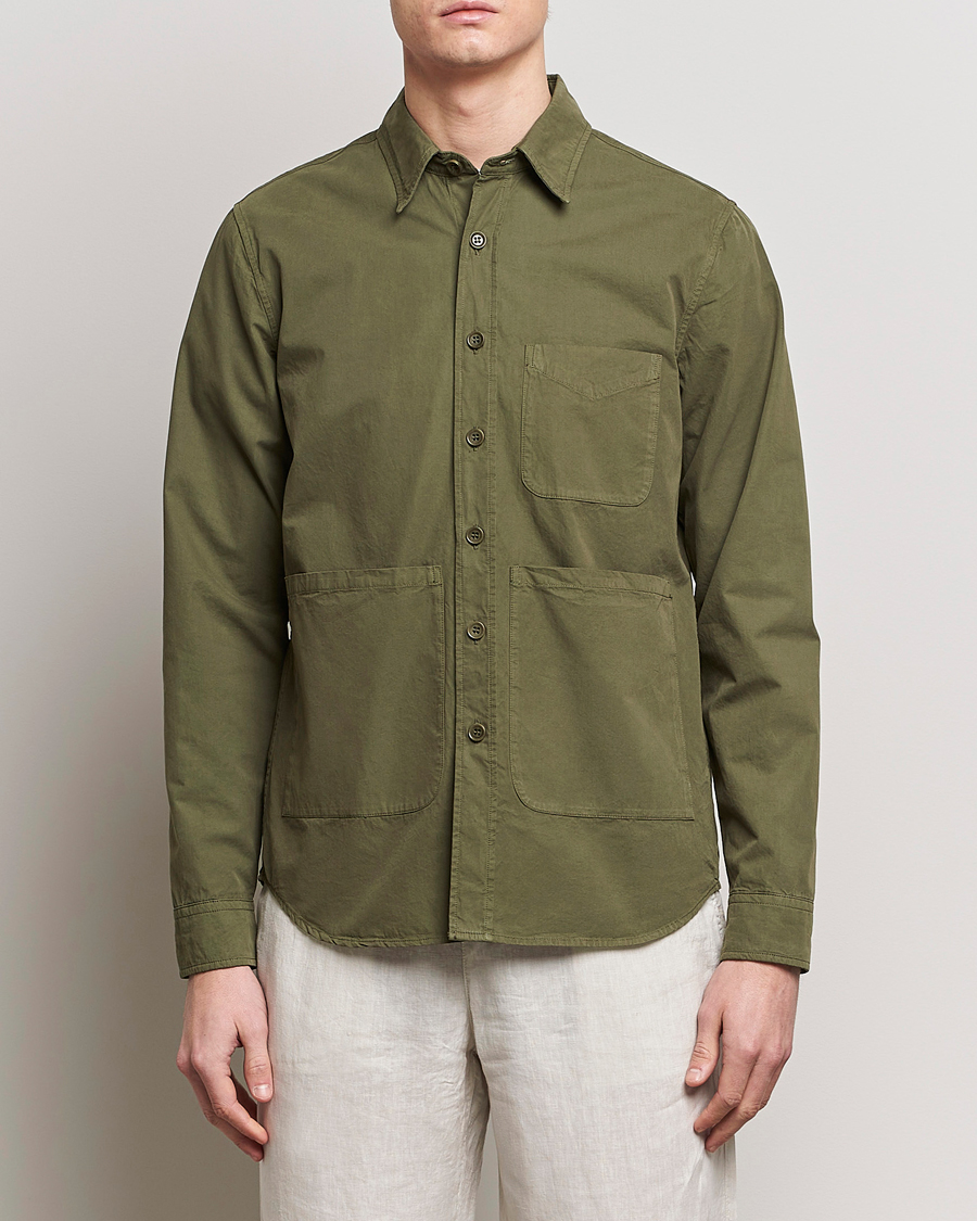 Herren | Aspesi | Aspesi | Utility Shirt Jacket Military