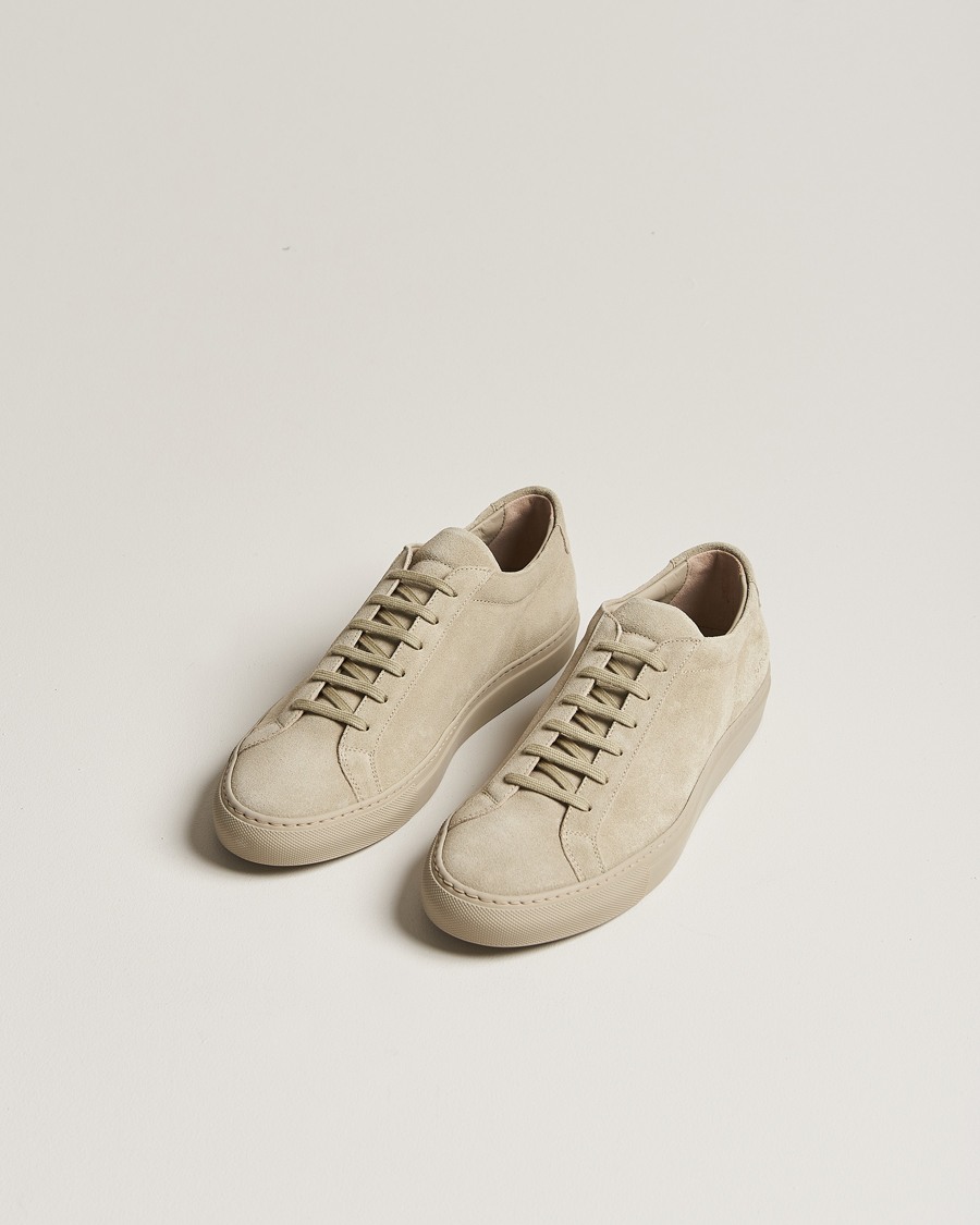 Herren | Common Projects | Common Projects | Original Achilles Suede Sneaker Bone