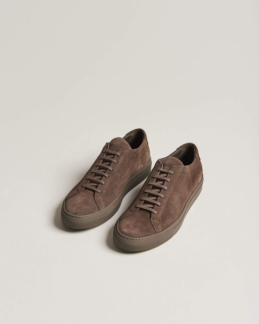 Herren | Common Projects Original Achilles Suede Sneaker Clay | Common Projects | Original Achilles Suede Sneaker Clay