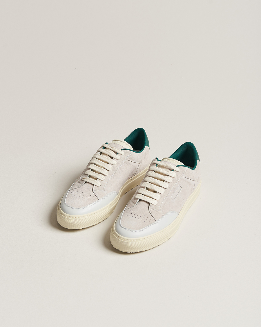 Herren | Sneaker mit niedrigem Schaft | Common Projects | Tennis Pro Sneaker Off White/Green