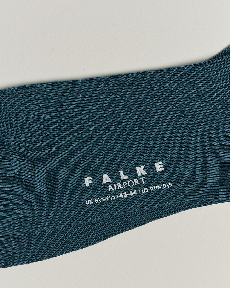 Herren |  | Falke | Airport Socks Mulberry Green