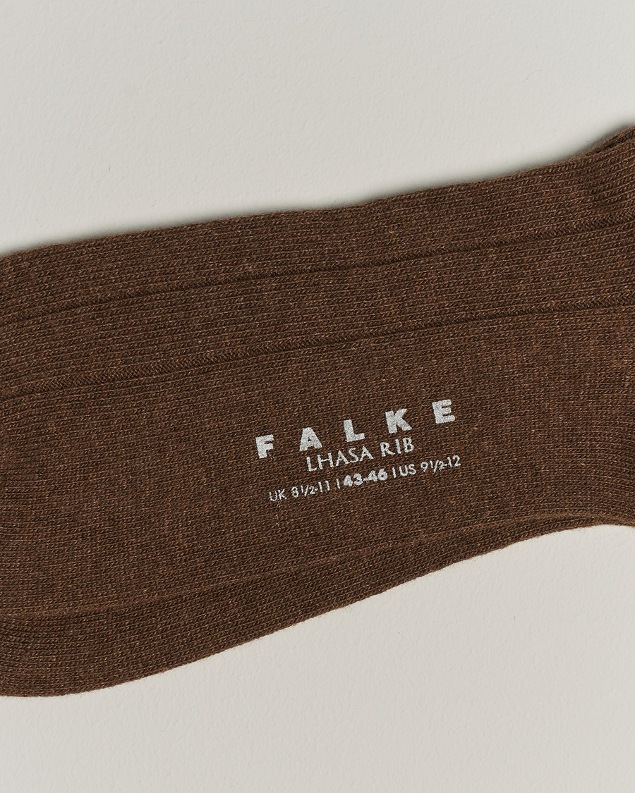 Herren | Treue-Rabatt für Stammkunden | Falke | Lhasa Cashmere Socks Humus