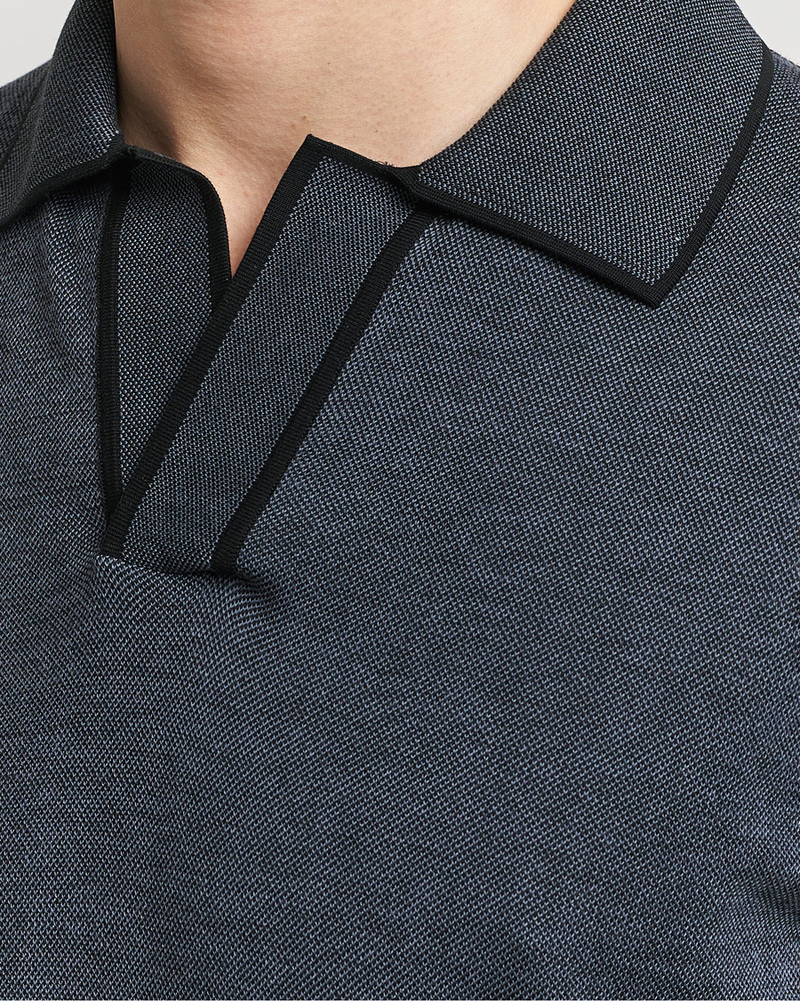 Herren | Poloshirts | Brioni | Soft Cotton Polo Navy