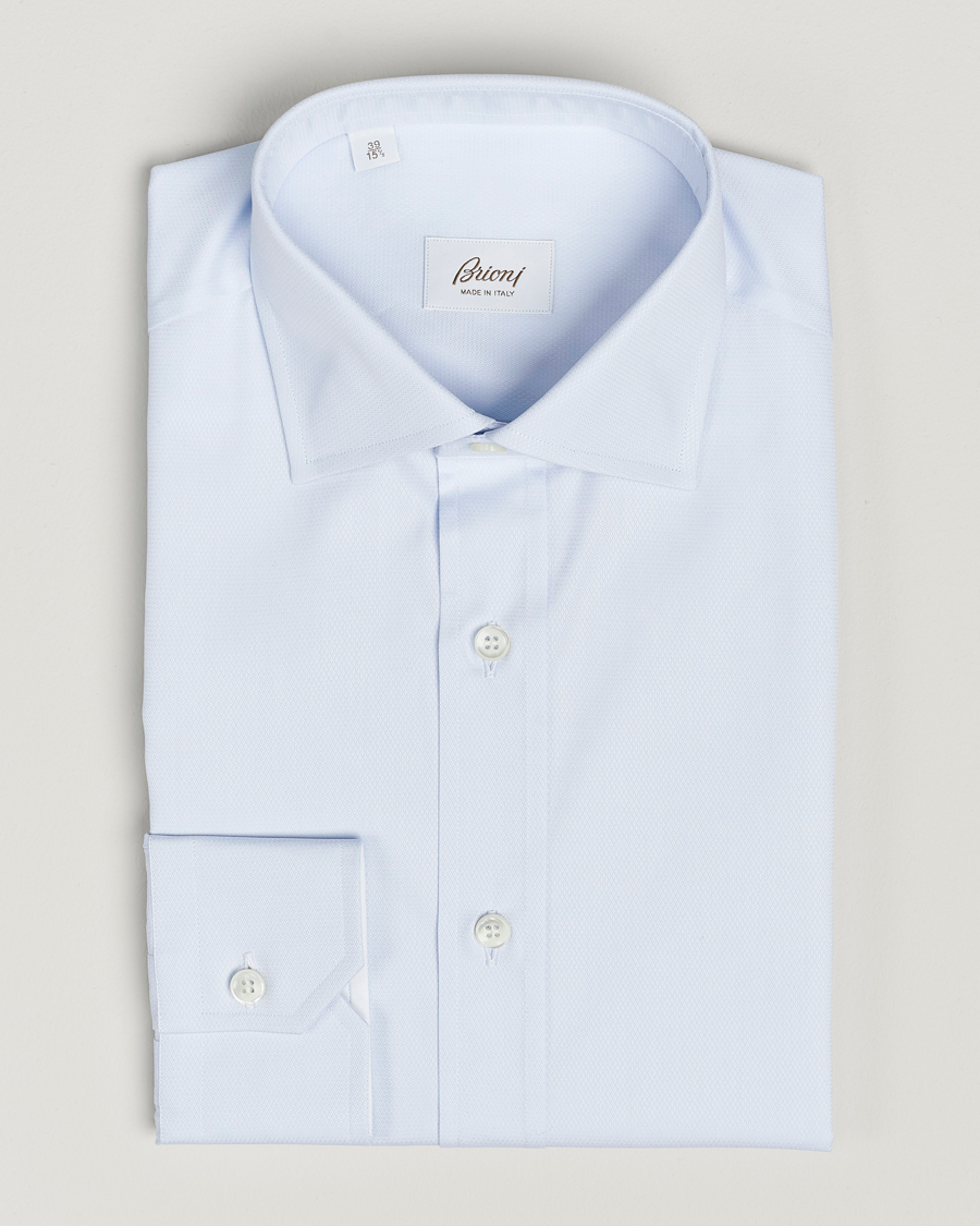 Men | | Brioni | Slim Fit Dress Shirt Light Blue