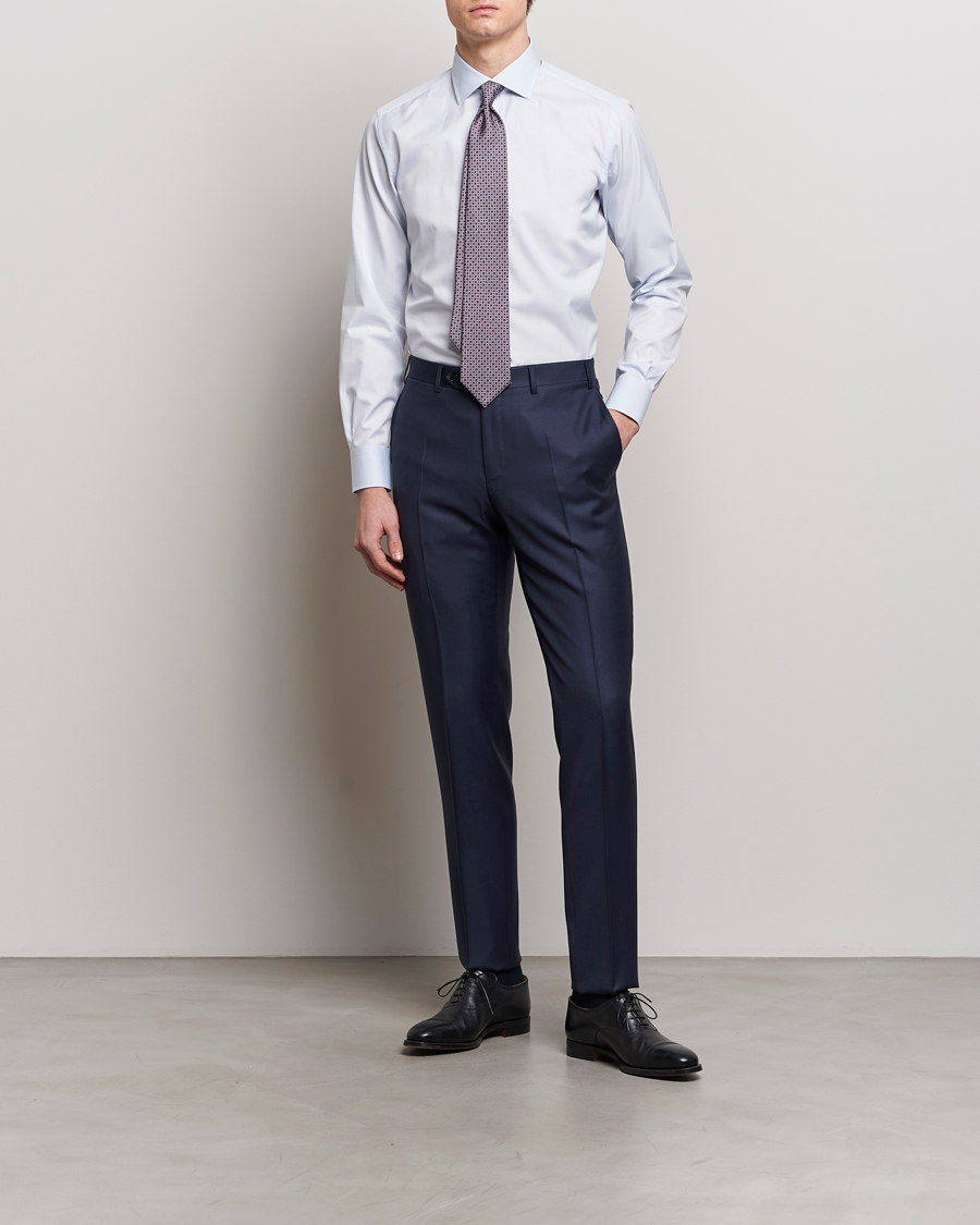 Herr |  | Brioni | Slim Fit Dress Shirt Light Blue