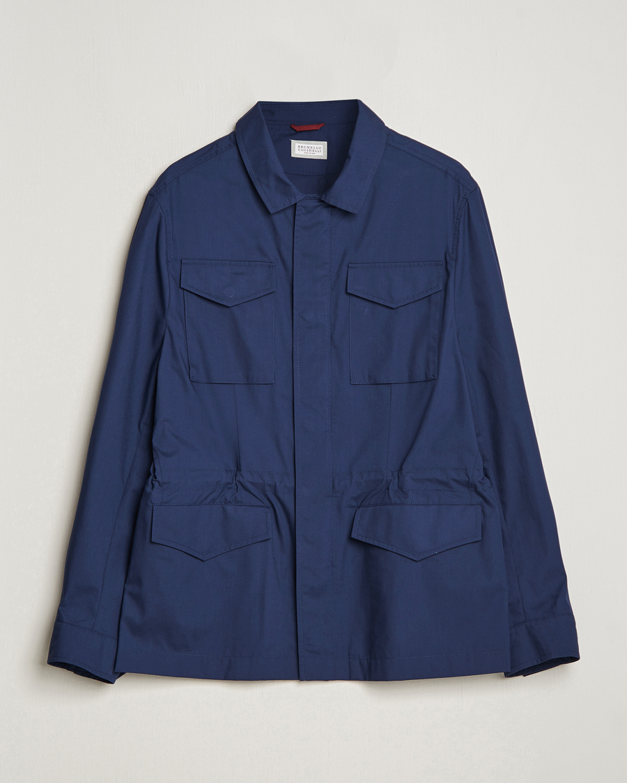 Herren | Jacken | Brunello Cucinelli | Lightweight Field Jacket Navy