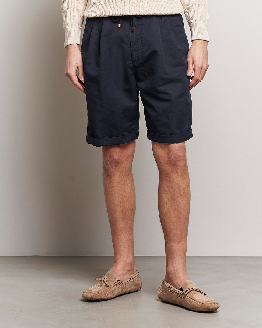 Herren |  | Brunello Cucinelli | Drawstring Shorts Navy