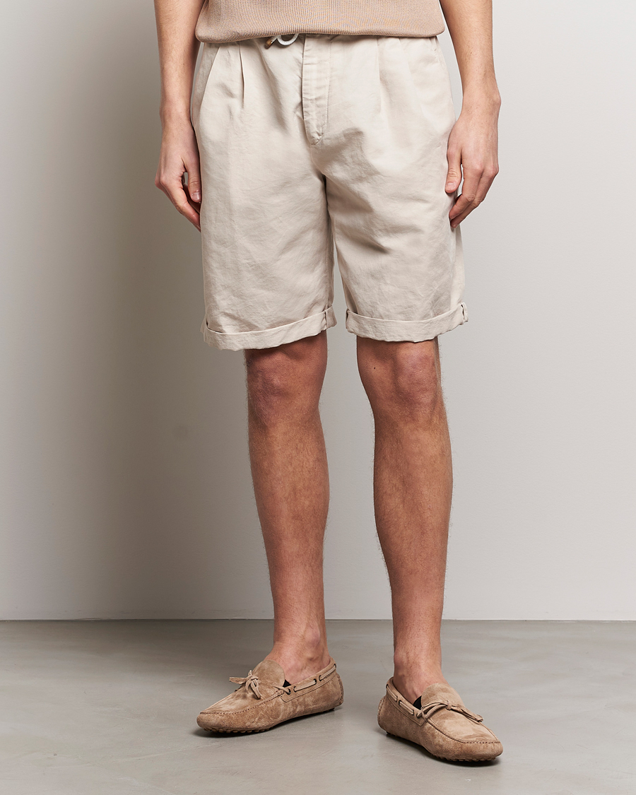 Herren |  | Brunello Cucinelli | Drawstring Shorts Light Beige