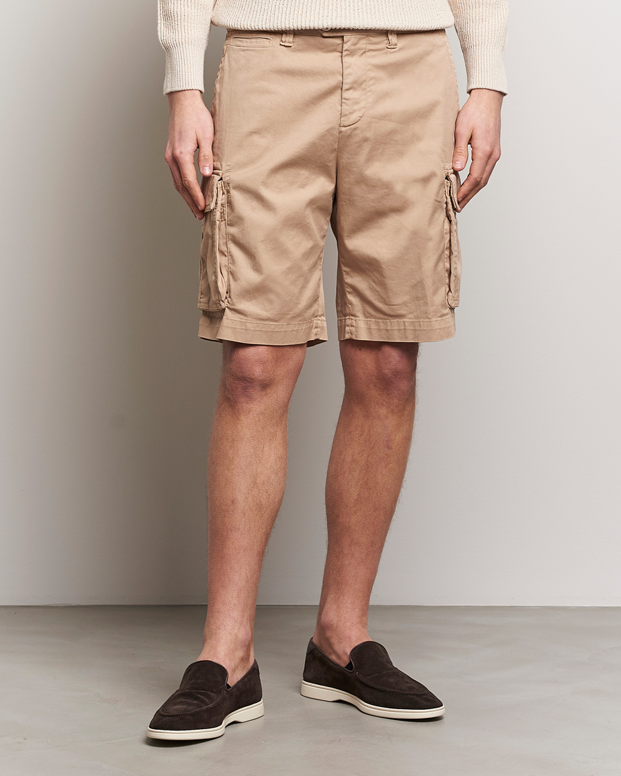 Herren | Brunello Cucinelli | Brunello Cucinelli | Cotton Cargo Shorts Beige