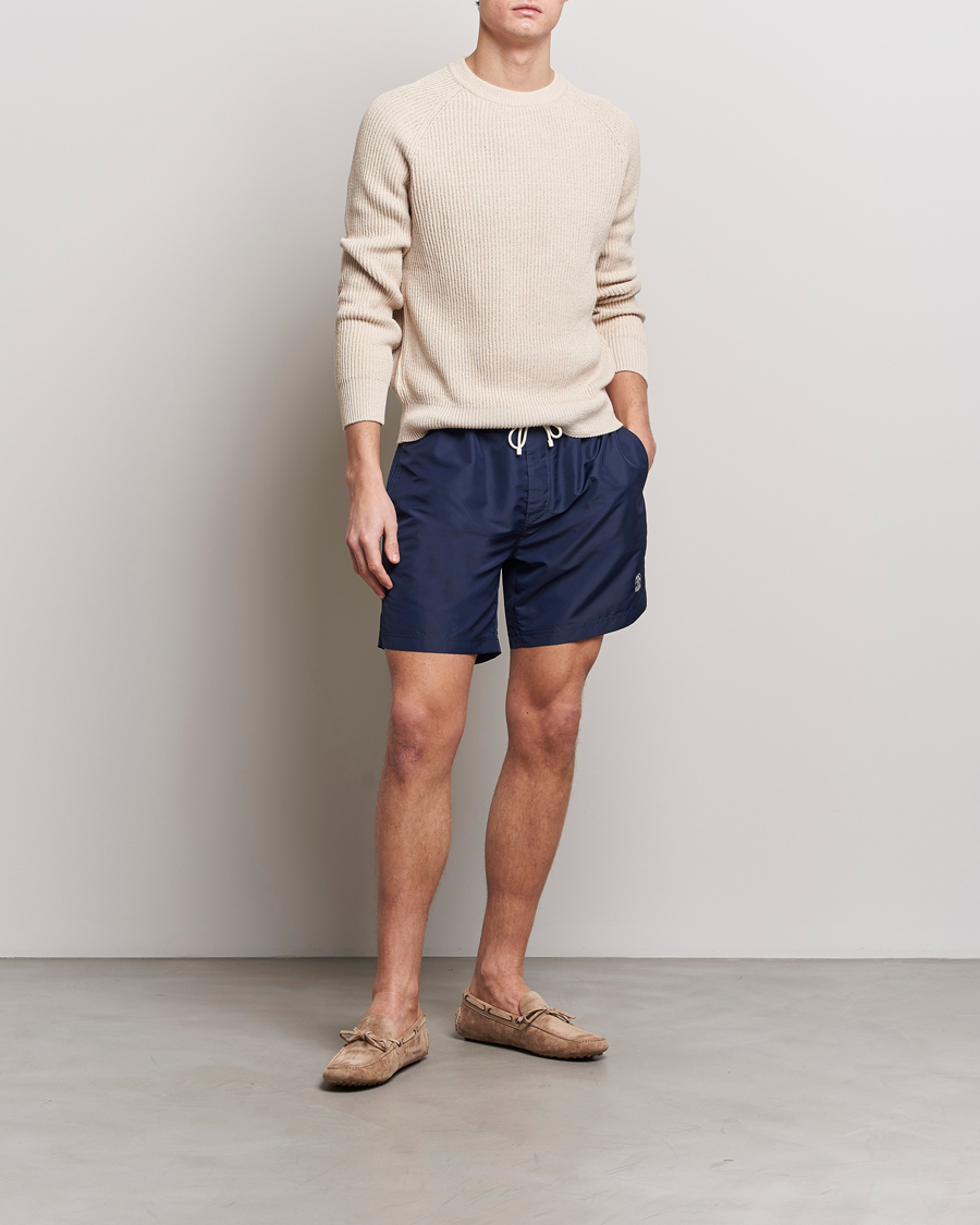 Herren | Badehosen | Brunello Cucinelli | Nylon Swim Trunks Navy