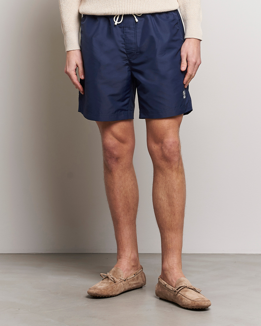 Herren | Italian Department | Brunello Cucinelli | Nylon Swim Trunks Navy