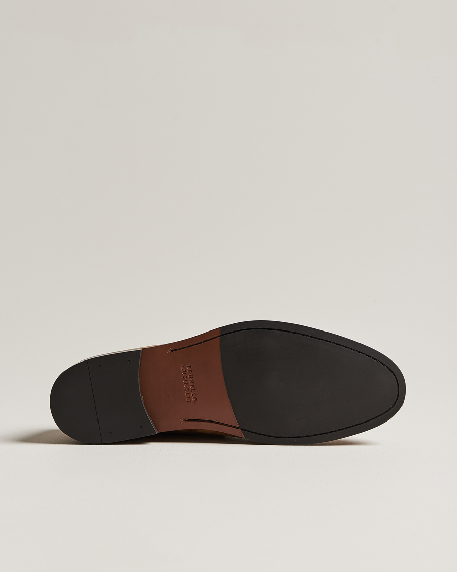 Herren | Brunello Cucinelli Tassel Loafer Whiskey Suede | Brunello Cucinelli | Tassel Loafer Whiskey Suede