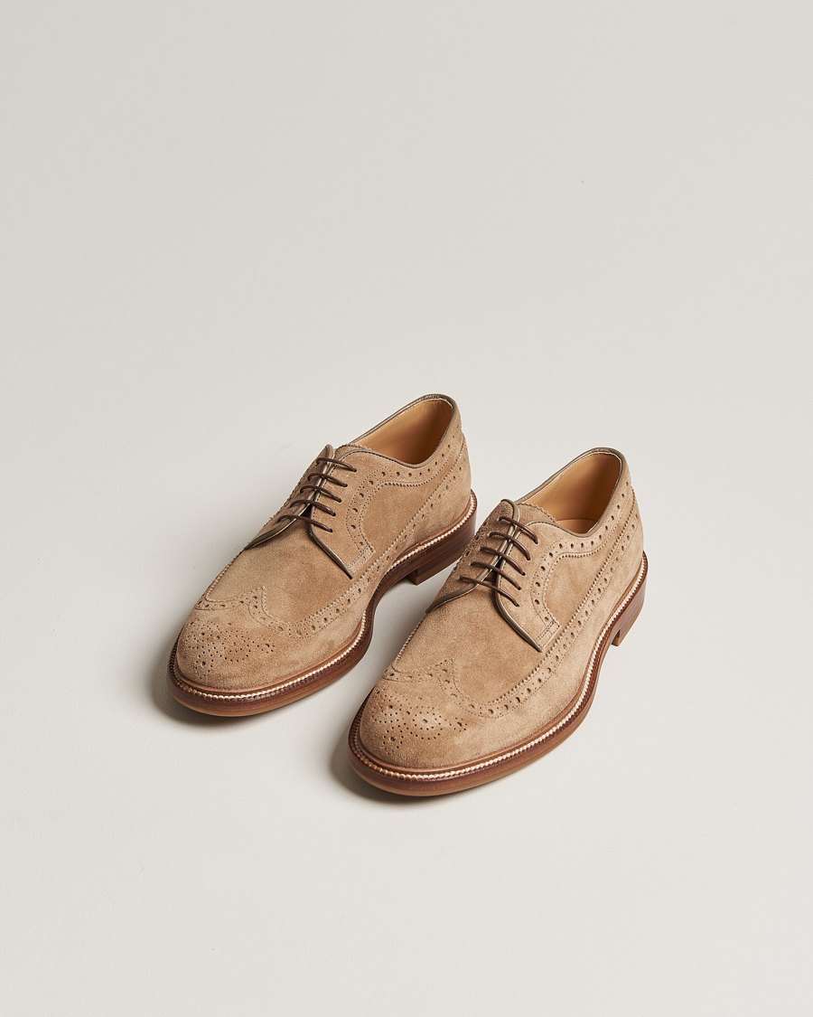 Herren | Brunello Cucinelli Brogue Desert Suede | Brunello Cucinelli | Brogue Desert Suede