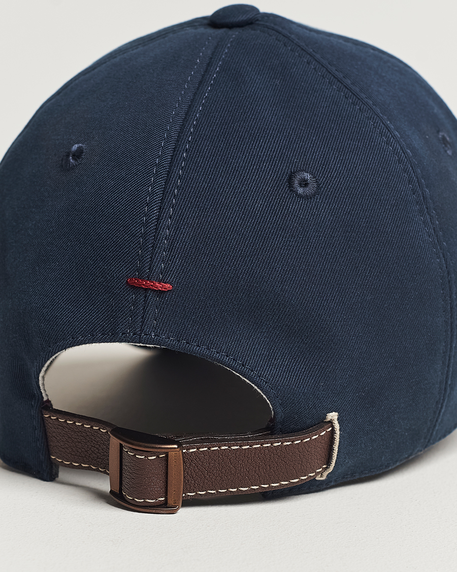Herren | Brunello Cucinelli Cotton Baseball Cap Navy | Brunello Cucinelli | Cotton Baseball Cap Navy
