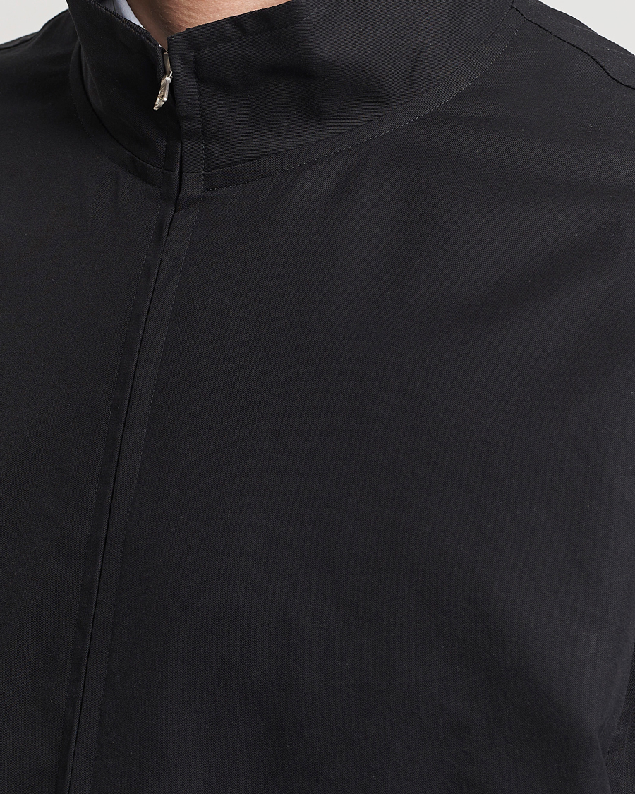 Herren | Jacken | Auralee | Washed Silk Chambray Blouson Black