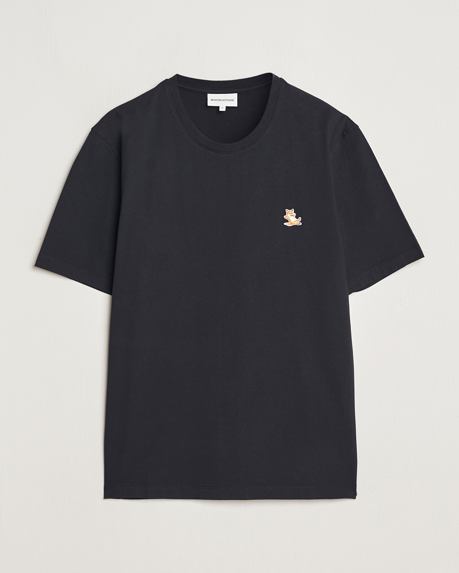 Herren | T-Shirts | Maison Kitsuné | Chillax Fox T-Shirt Black