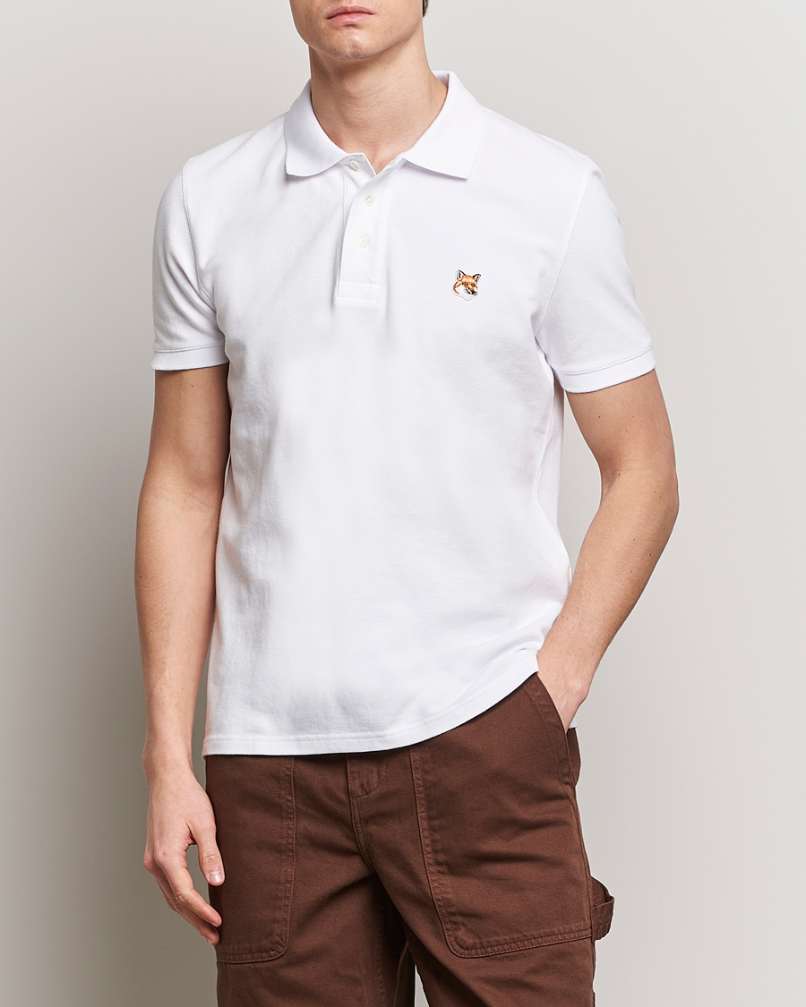 Herren | Kategorie | Maison Kitsuné | Fox Head Polo White