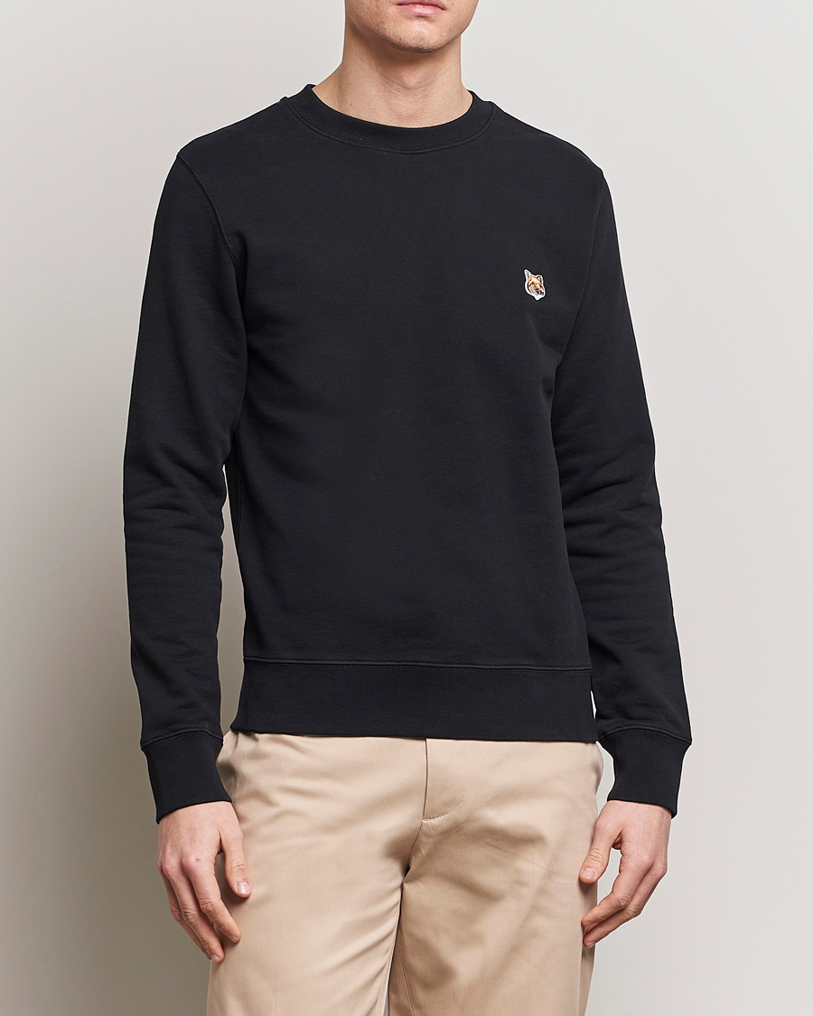 Herren | 20% sale | Maison Kitsuné | Fox Head Sweatshirt Black