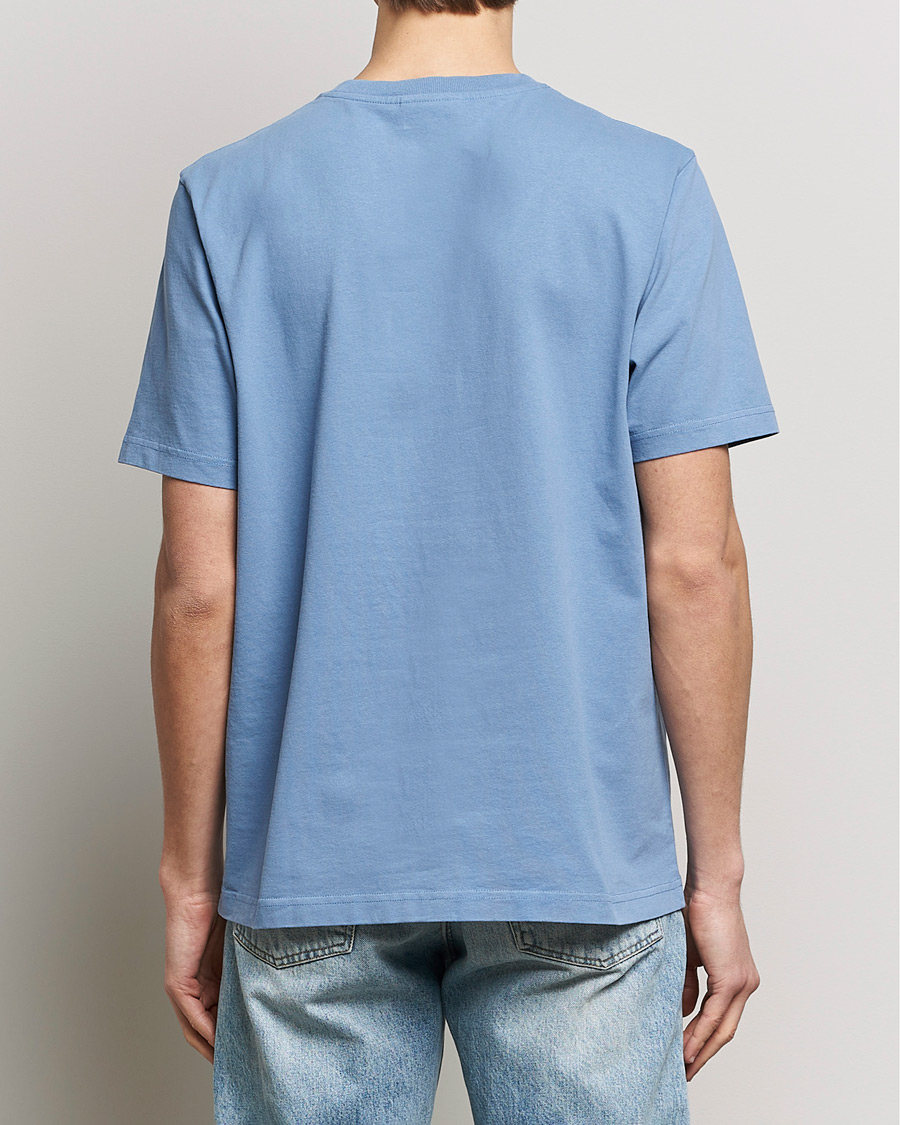 Herren | T-Shirts | Maison Kitsuné | Tonal Fox Head T-Shirt Hampton Blue