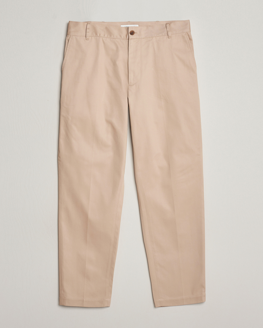 Herren | Hosen | Maison Kitsuné | Straight Chino Light Beige