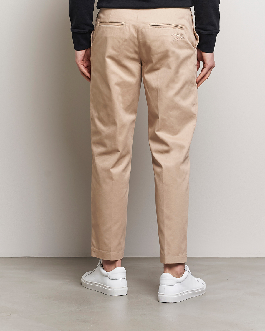 Herren | Hosen | Maison Kitsuné | Straight Chino Light Beige