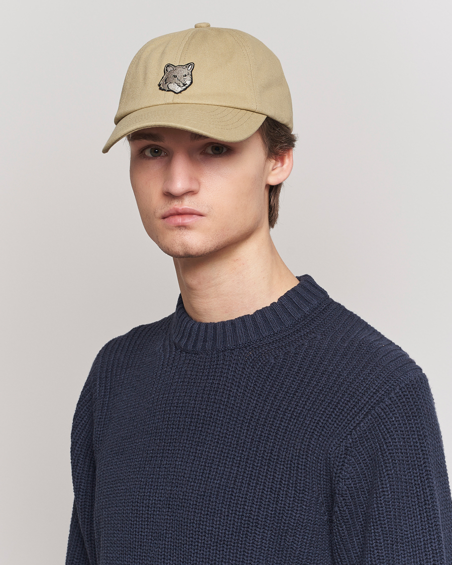 Herren |  | Maison Kitsuné | Tonal Fox Cap Canvas