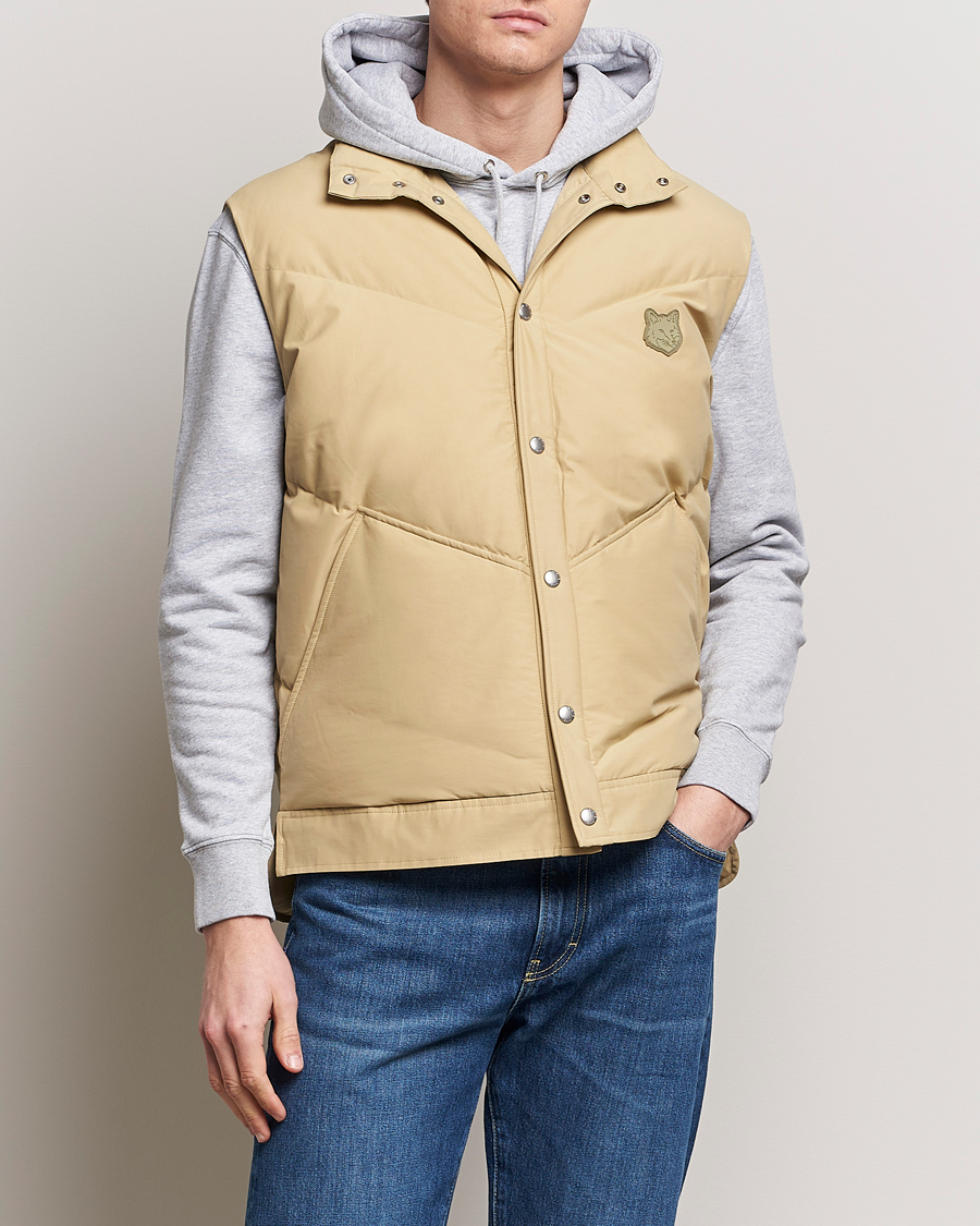 Herren | Kategorie | Maison Kitsuné | Tonal Fox Puffer Vest Canvas