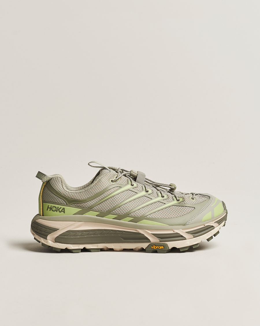 Herren | Hoka Mafate Three2 Barley/Seed Green | Hoka | Mafate Three2 Barley/Seed Green