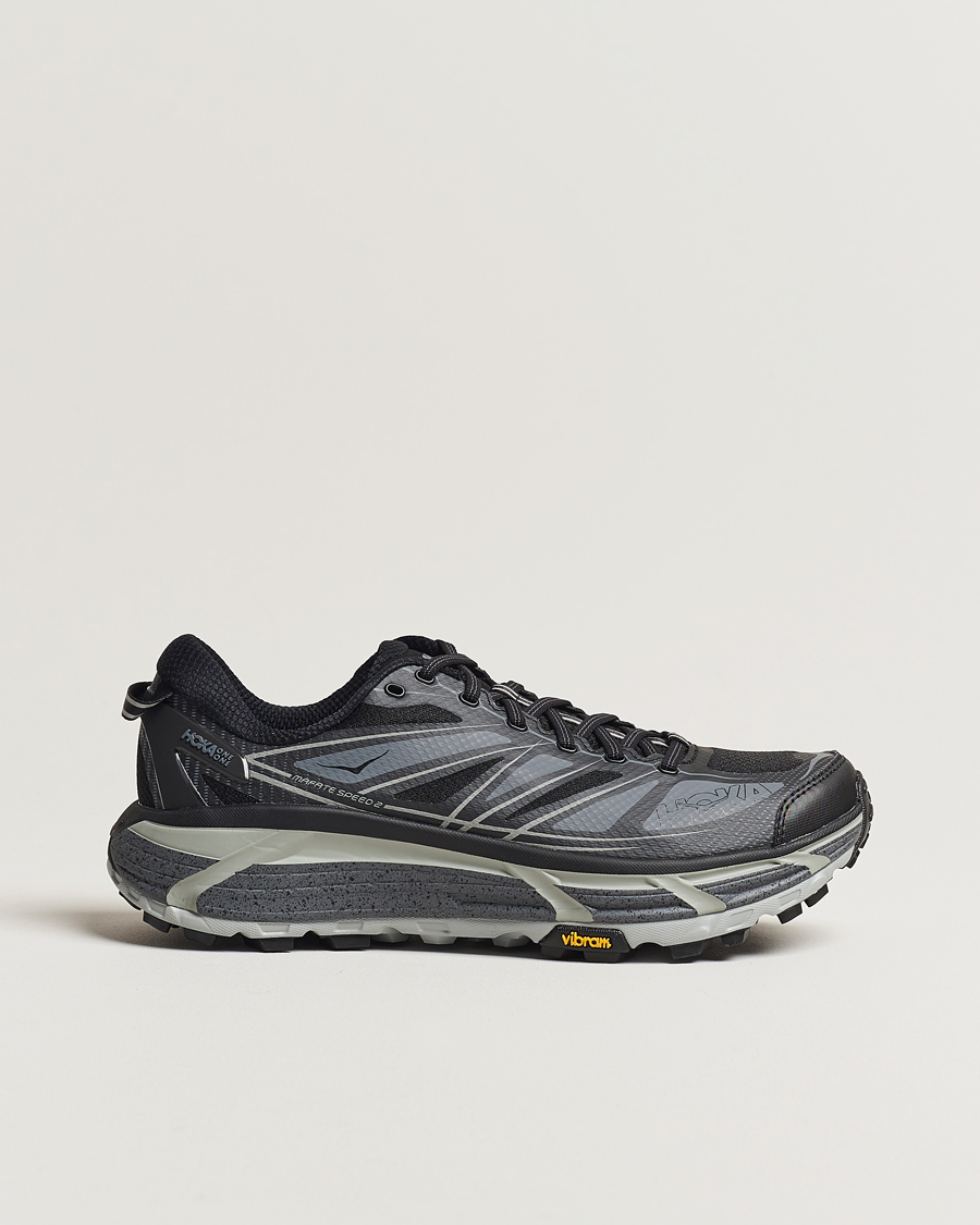Herren | Trail Sneaker | Hoka | One Mafate Speed 2 Black/Castlerock