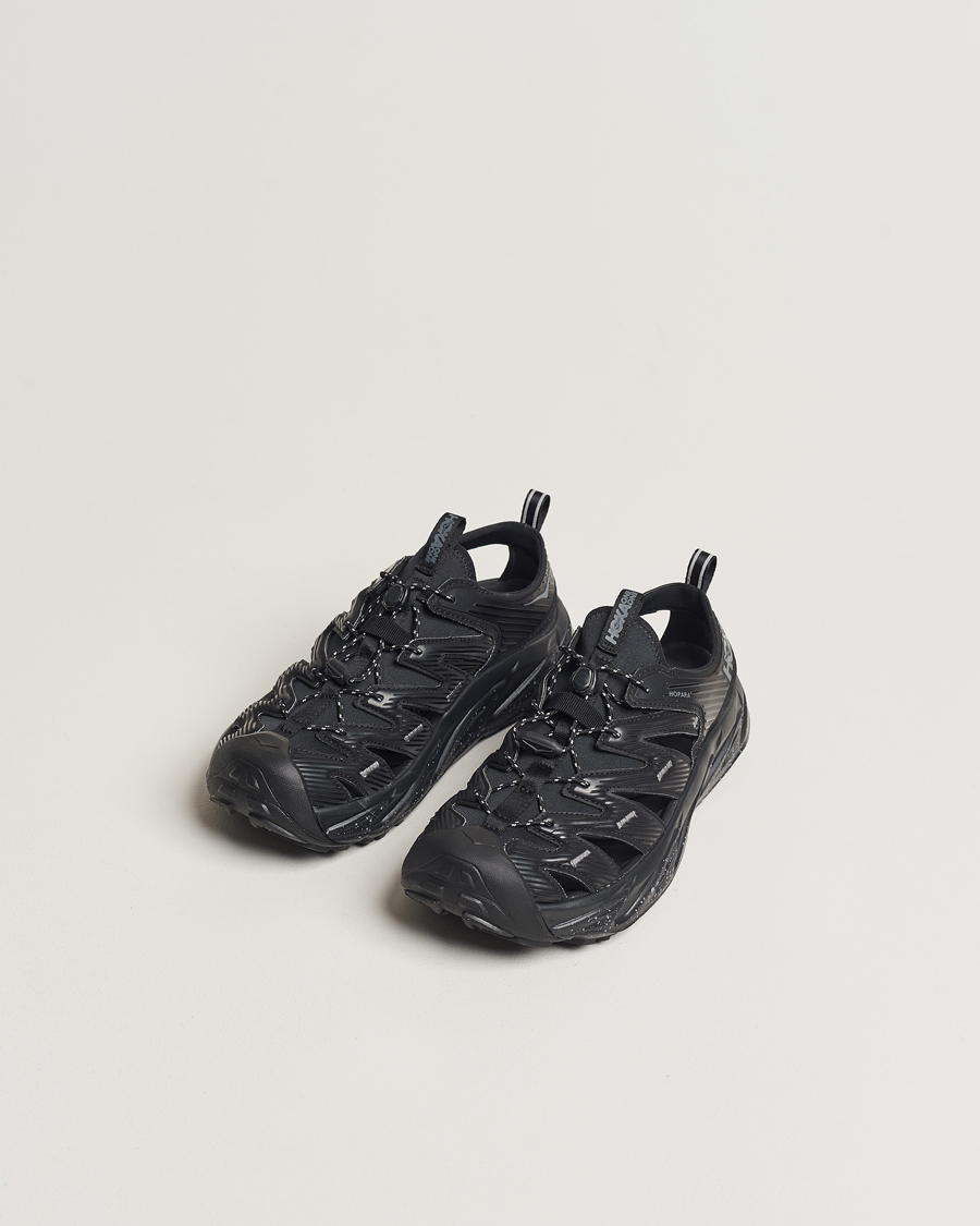 Herren | Schwarze Sneakers | Hoka One One | Hoka Hopara Black/Castlerock