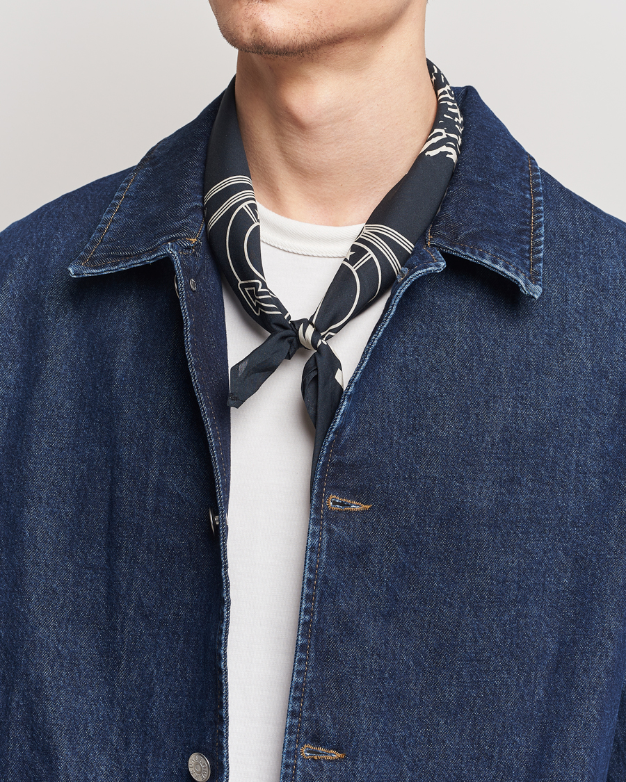 Herren | Accessoires | Merz b. Schwanen | Cotton Bandana Charcoal