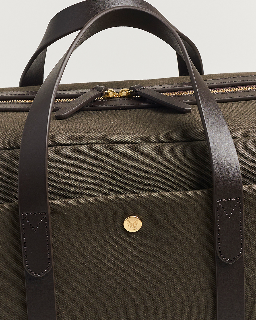Herren | Taschen | Mismo | M/S Advance Weekendbag Army/Dark Brown