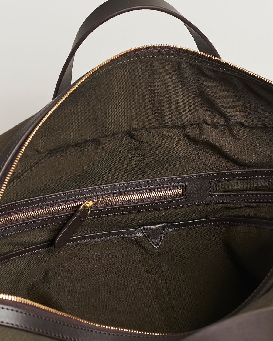 Herren | Taschen | Mismo | M/S Advance Weekendbag Army/Dark Brown