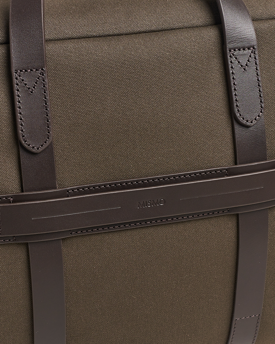 Herren | Taschen | Mismo | M/S Advance Weekendbag Army/Dark Brown