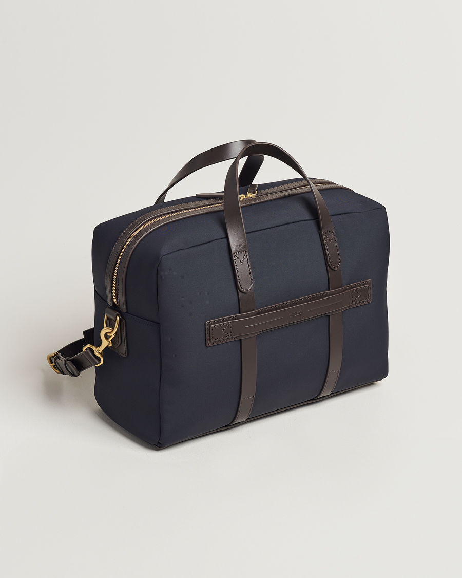 Herren | Weekender | Mismo | M/S Advance Weekendbag Navy/Dark Brown