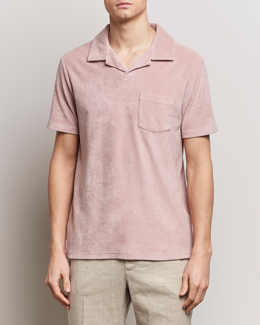 Herren | Terry | Altea | Terry Cotton Polo Rosa