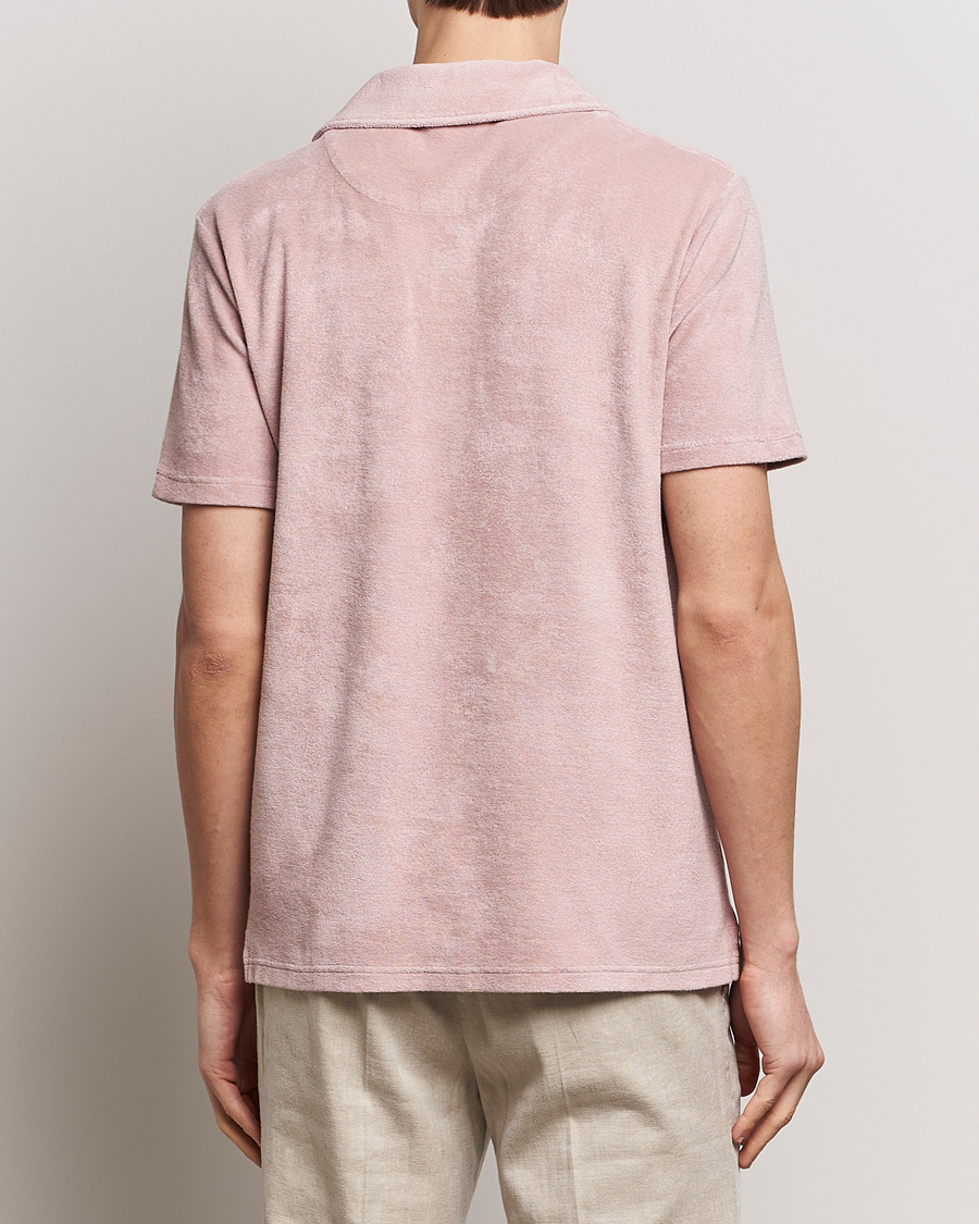 Herren | Poloshirts | Altea | Terry Cotton Polo Rosa