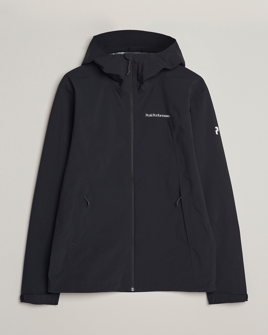 Herren | Jacken | Peak Performance | Trail Hipe Hooded Shell Jacket Black