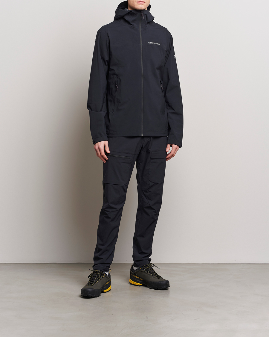 Herren | Jacken | Peak Performance | Trail Hipe Hooded Shell Jacket Black